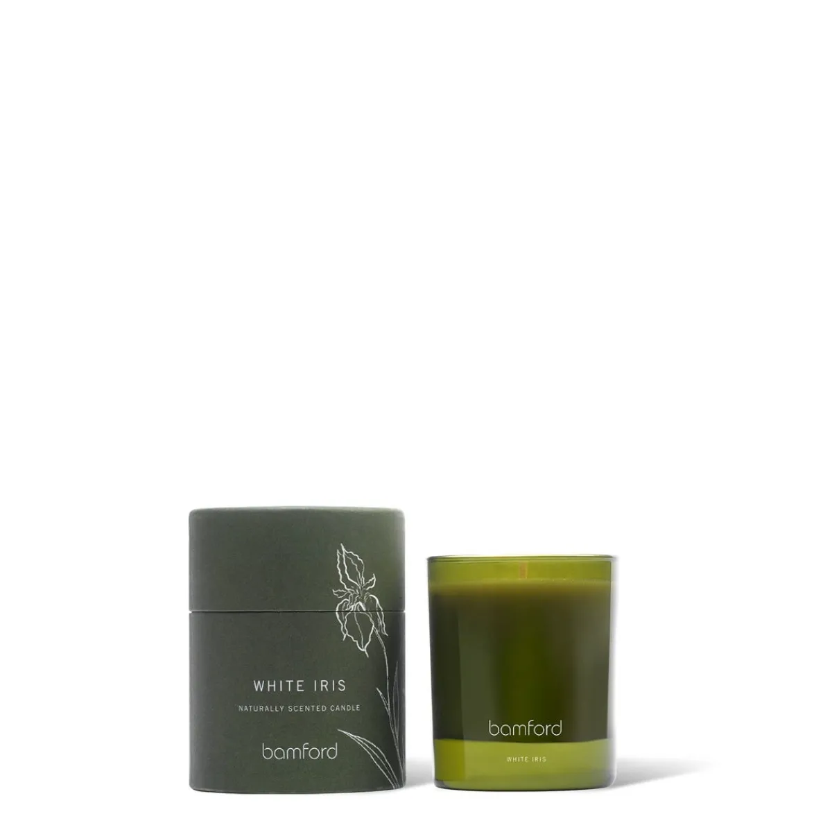 Daylesford Organic Bamford White Iris Flora Candle Small- Bamford|Candles