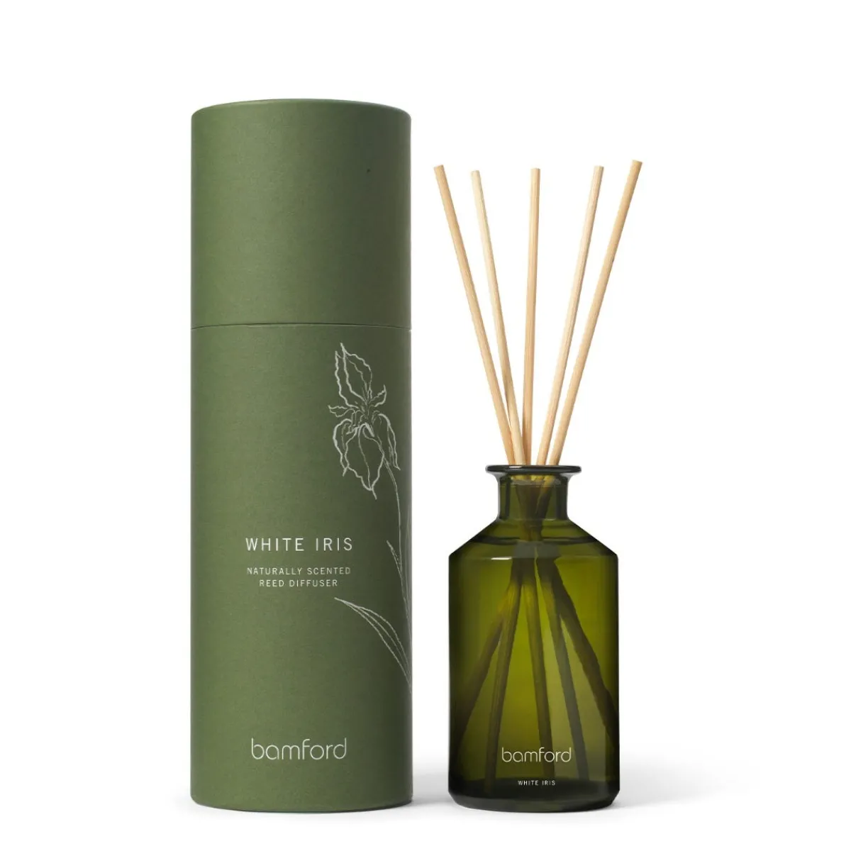 Daylesford Organic Bamford White Iris Flora Diffuser Gift Set- Bamford|Candle & Diffuser Gift Sets