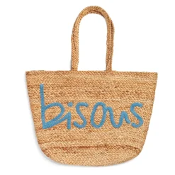 Daylesford Organic Bisous Basket Blue- Bags & Baskets