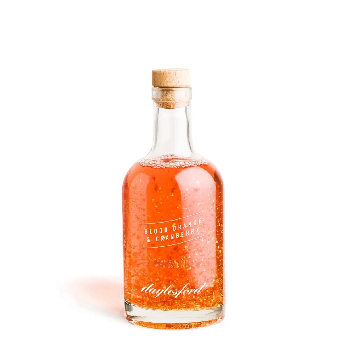 Daylesford Organic Blood Orange & Cranberry Gin with Gold Leaf- Spirits & Cocktails