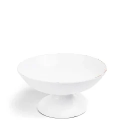 Daylesford Organic Campagna Footed Bowl White- Tableware