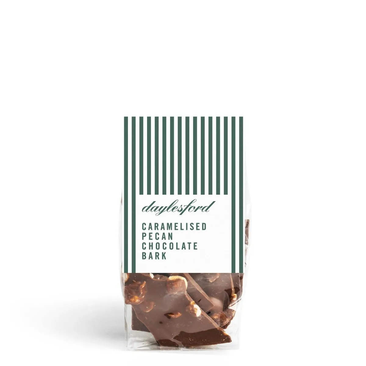 Daylesford Organic Caramelised Pecan Chocolate Bark- Chocolate & Sweets