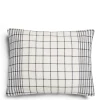 Daylesford Organic Checkmate Cushion Navy- Throws & Cushions