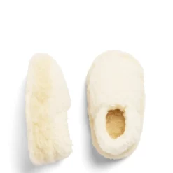 Daylesford Organic Children's Slippers Natural Wool- Children's Clothing