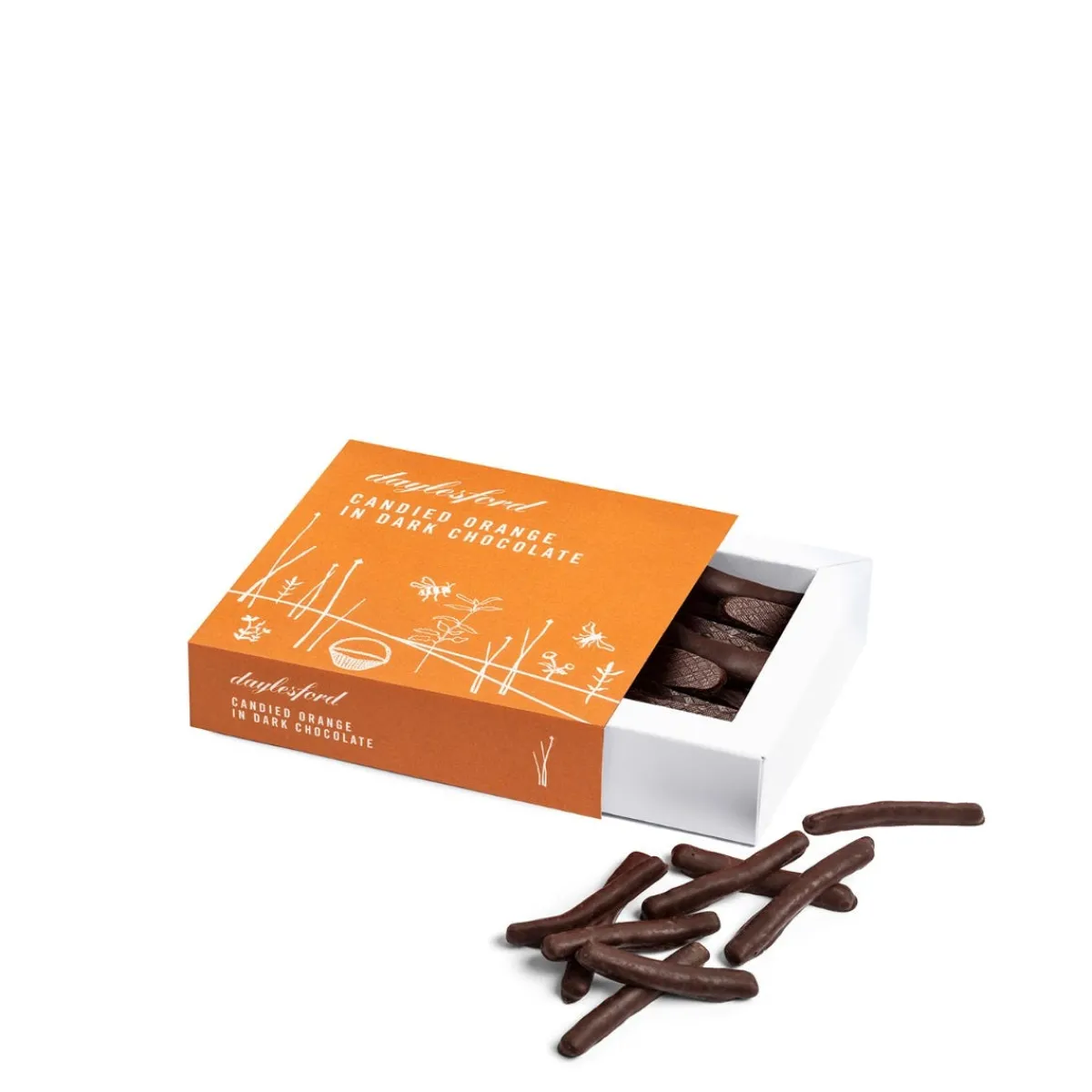 Daylesford Organic Chocolate Orange Twigs- Chocolate & Sweets