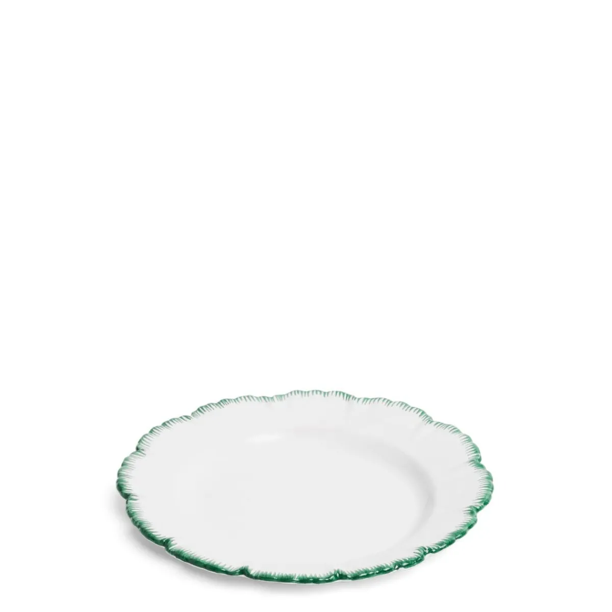 Daylesford Organic Combs Dessert Plate Green- Tableware