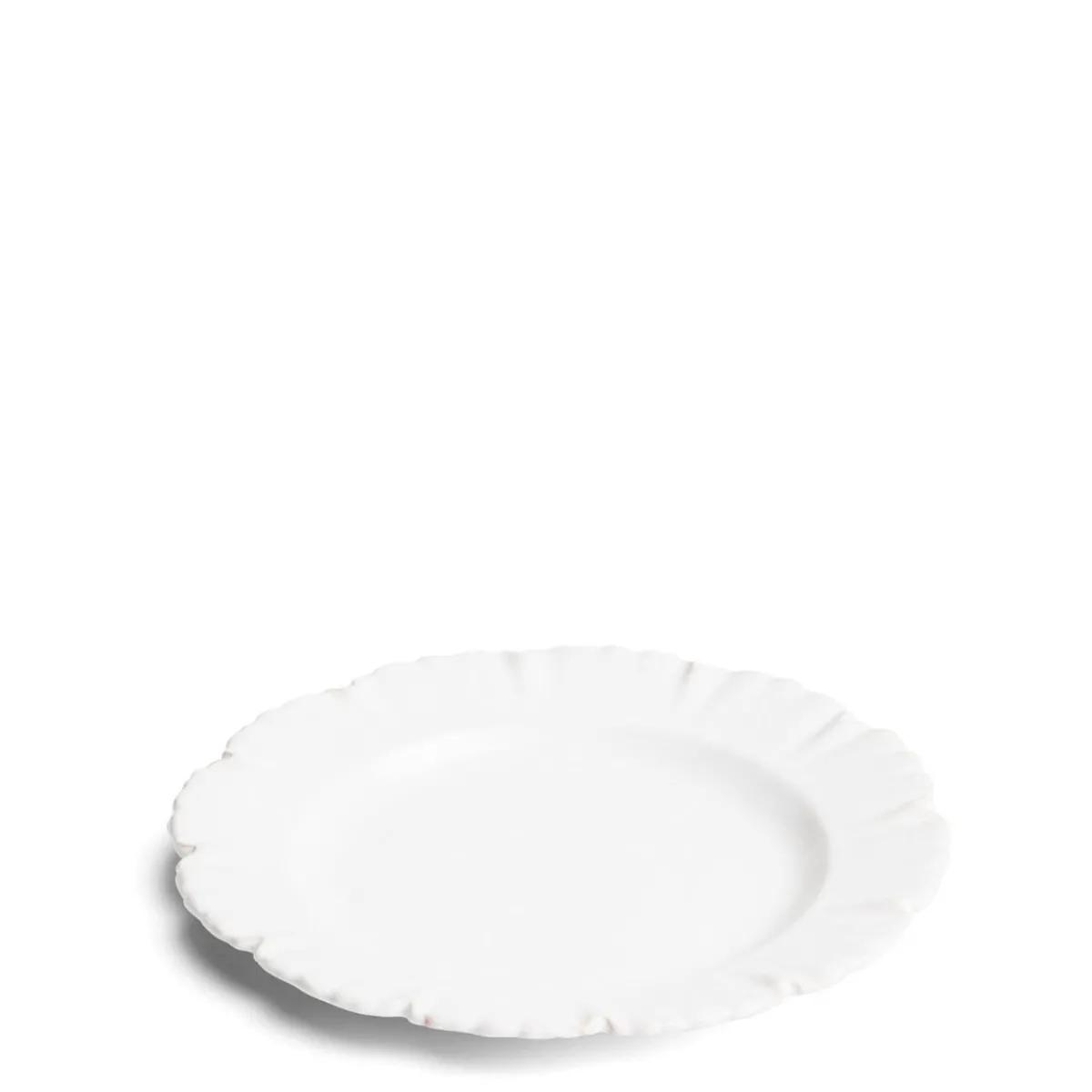 Daylesford Organic Combs Dessert Plate White- Tableware