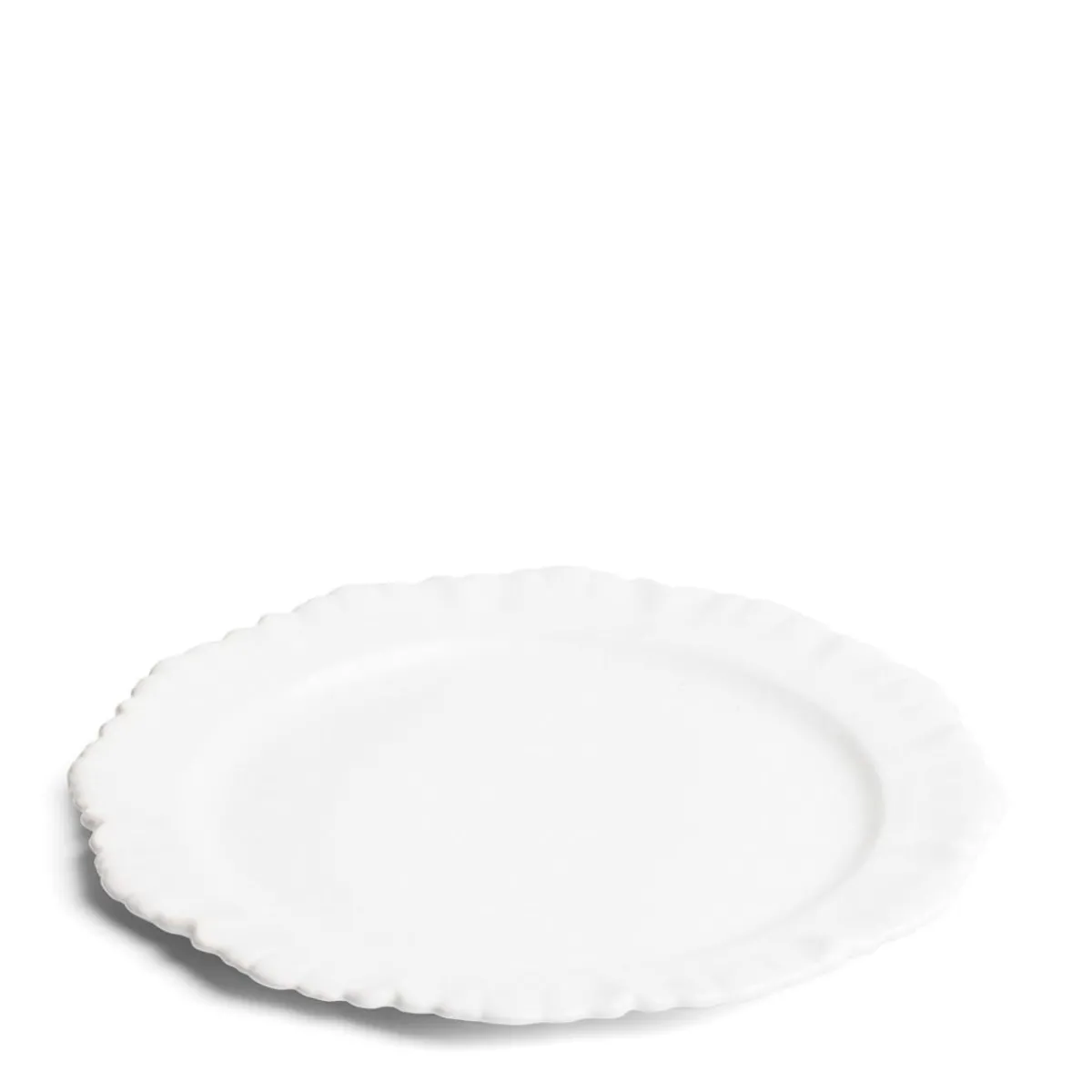 Daylesford Organic Combs Dinner Plate White- Tableware