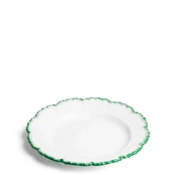 Daylesford Organic Combs Lunch Plate Green- Tableware