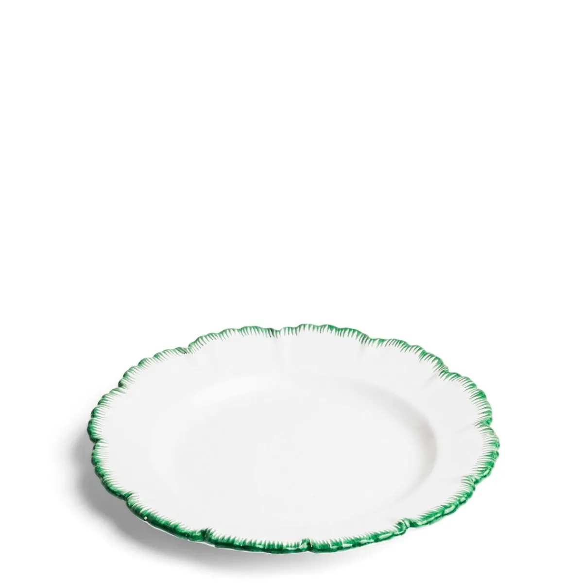Daylesford Organic Combs Lunch Plate Green- Tableware