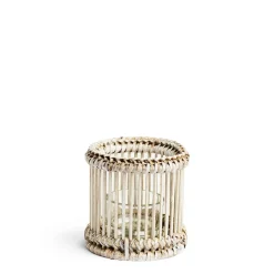 Daylesford Organic Cove Candle Holder White Wash- Candle Accessories|Candle Accessories
