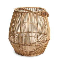 Daylesford Organic Cove Lantern Natural Medium- Lanterns|Candle Accessories