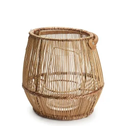 Daylesford Organic Cove Lantern Natural Small- Lanterns|Candle Accessories