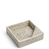 Daylesford Organic Cove Napkin Holder White Wash- Tableware