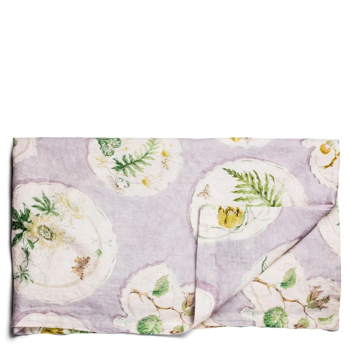 Daylesford Organic Daylesford x Colefax Quince Garden Tablecloth in Lilac- Table Linen|Tableware