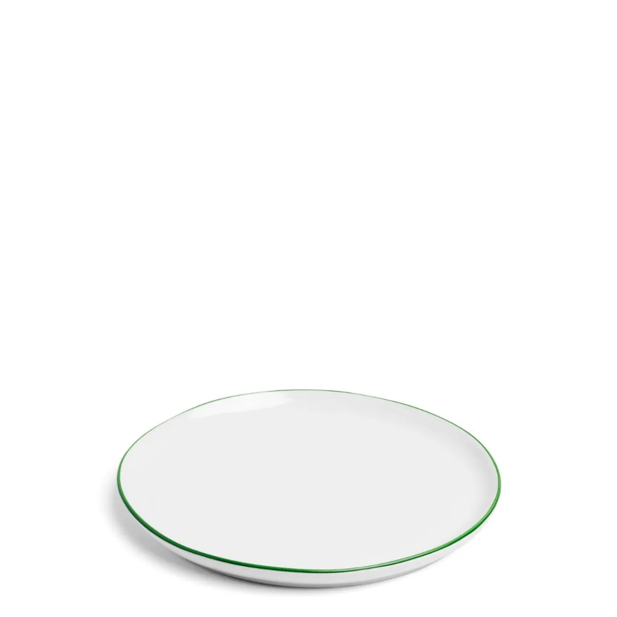 Daylesford Organic Edge Breakfast Plate Dark Green- Tableware