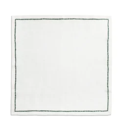 Daylesford Organic Edge Napkin Green Dot- Table Linen|Tableware