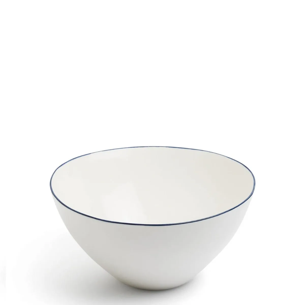 Daylesford Organic Edge Salad Bowl Blue- Tableware