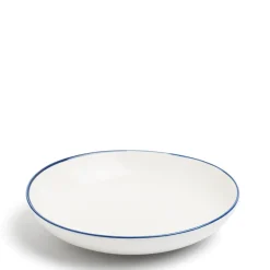 Daylesford Organic Edge Soup Plate Blue- Tableware