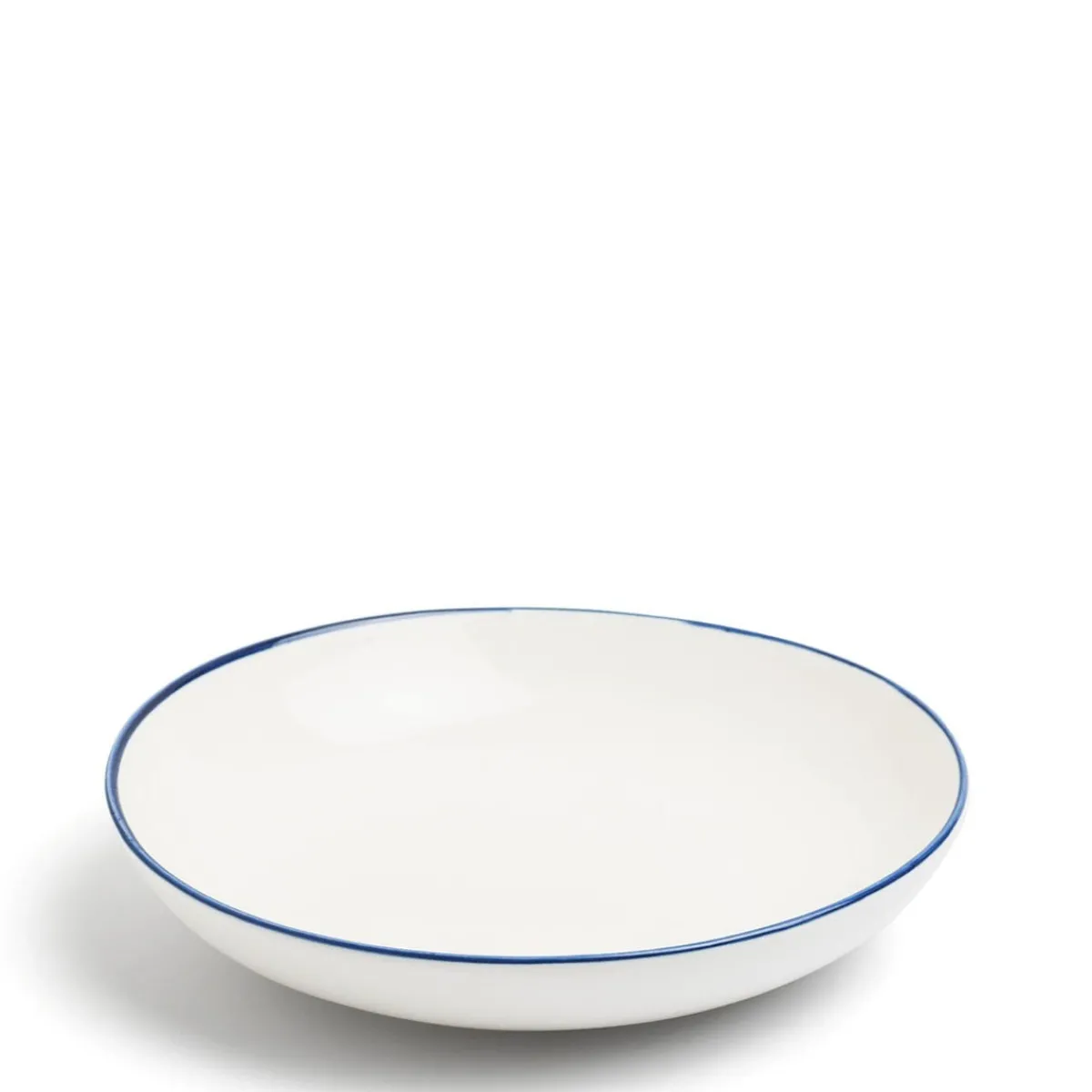 Daylesford Organic Edge Soup Plate Blue- Tableware