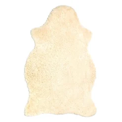 Daylesford Organic Ella Shorthair Sheepskin Rug in Cream- Throws & Cushions