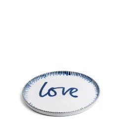 Daylesford Organic Galley Love Blue Side Plate- Tableware