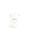 Daylesford Organic Green Heart Glass- Glassware|Tableware
