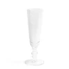 Daylesford Organic Humbug Prosecco Glass White- Glassware|Tableware