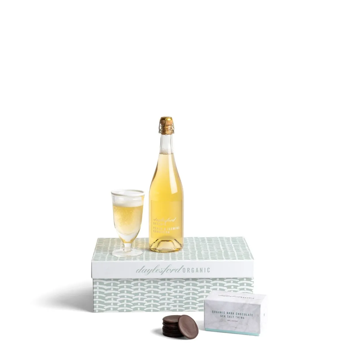 Daylesford Organic Kombucha and Chocolate Gift Box- Non-alcoholic