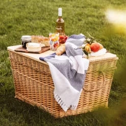 Daylesford Organic Lea Insulated Picnic Hamper Large- Bags & Baskets|Food Storage