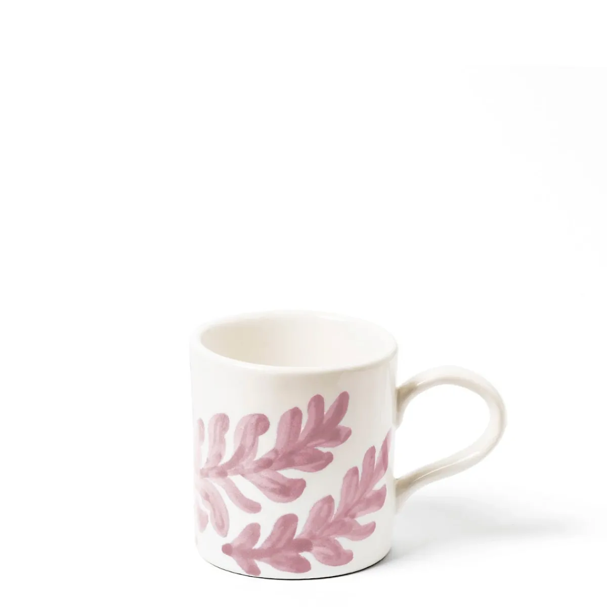 Daylesford Organic Leaf Mug Pink- Tableware