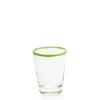 Daylesford Organic Ledbury Tumbler Green Tipped Small- Glassware|Tableware