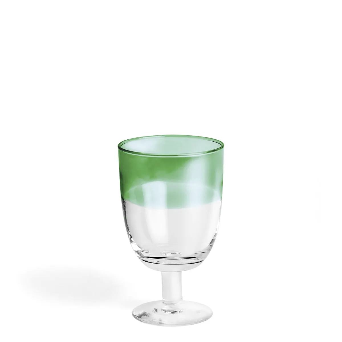 Daylesford Organic Ludlow Green Wine Glass- Glassware|Tableware