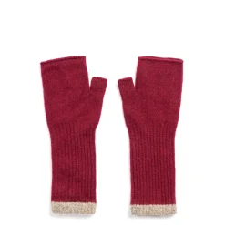 Daylesford Organic Maidens Mittens Pomegranate & Grey- Clothing