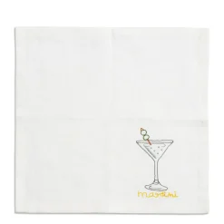 Daylesford Organic Martini Cocktail Napkin- Table Linen|Tableware