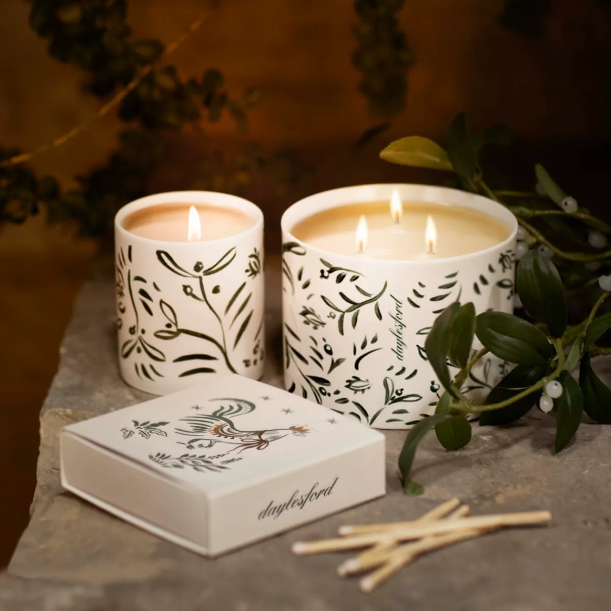 Daylesford Organic Mistletoe Candle- Candles
