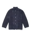 Daylesford Organic Navy Cotton Twill Jacket- Gloves & Aprons|Clothing