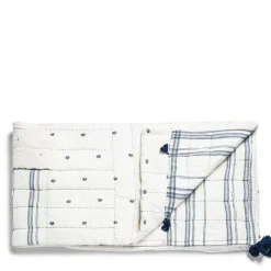 Daylesford Organic Nila Bengal Throw Small- Throws & Cushions
