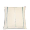Daylesford Organic Nila Suti Tri Stripe Cushion Small- Throws & Cushions
