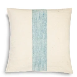 Daylesford Organic Nila Suti Uni Stripe Cushion Large- Throws & Cushions|Tableware