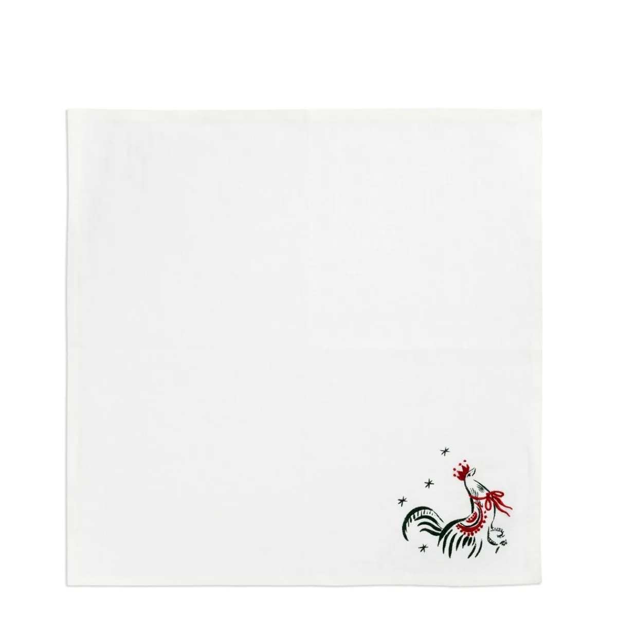 Daylesford Organic Nina Fuga Cockerel Napkin- Table Linen|Tableware
