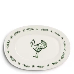 Daylesford Organic Nina Fuga Turkey Oval Platter- Tableware