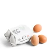 Daylesford Organic Organic Cotswold Brown Eggs 6 Pack- Dairy & Eggs