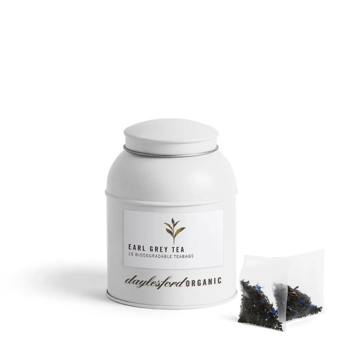 Daylesford Organic Organic Earl Grey Tea Bags In Caddy- Tea & Coffee