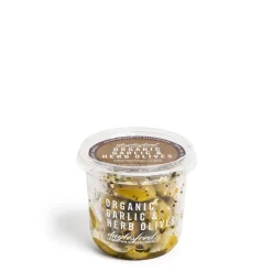 Daylesford Organic Organic Garlic & Herb Olives- Deli