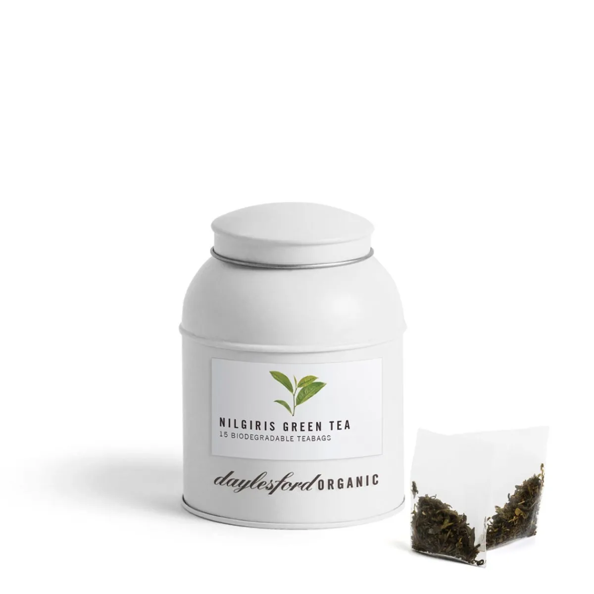 Daylesford Organic Organic Nilgiris Green Tea Bags In Caddy- Tea & Coffee