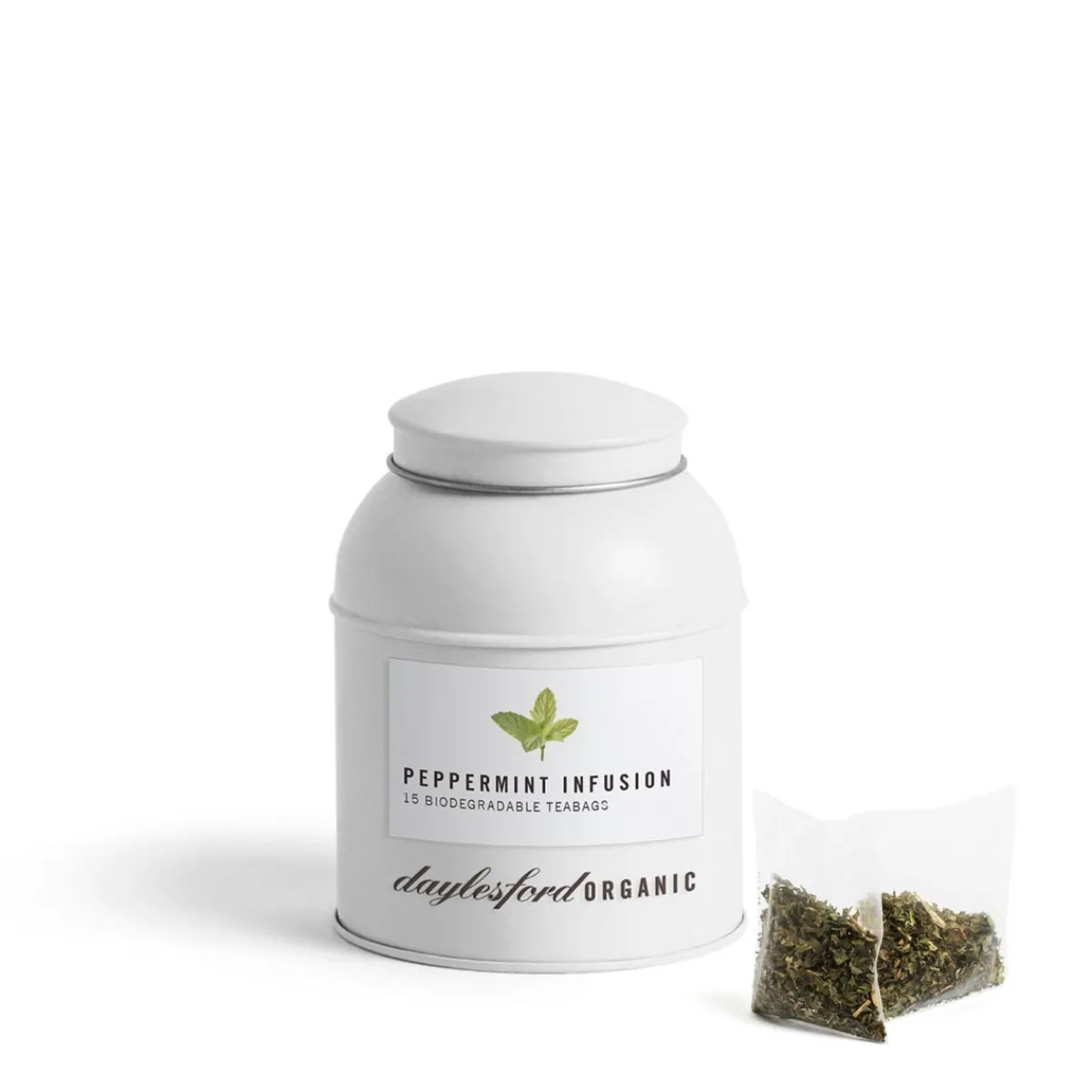 Daylesford Organic Organic Peppermint Tea Bags In Caddy- Tea & Coffee