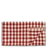 Daylesford Organic Portobello Gingham Tablecloth Red- Table Linen|Tableware