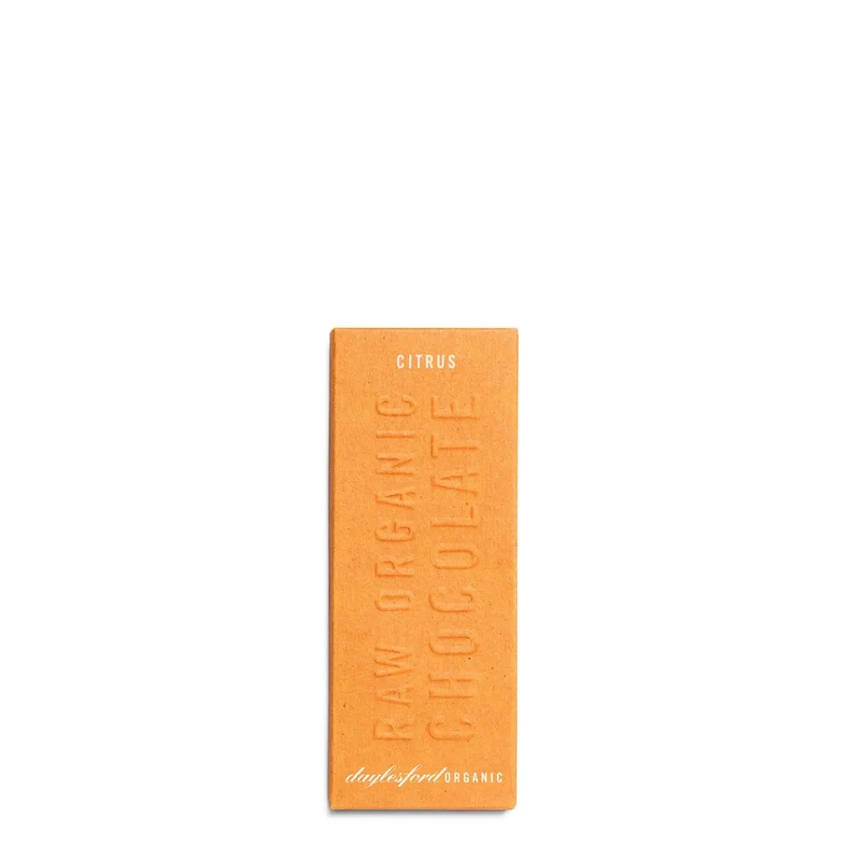 Daylesford Organic Raw Chocolate Orange & Tangerine Bar- Snacks, Crisps & Biscuits|Chocolate & Sweets