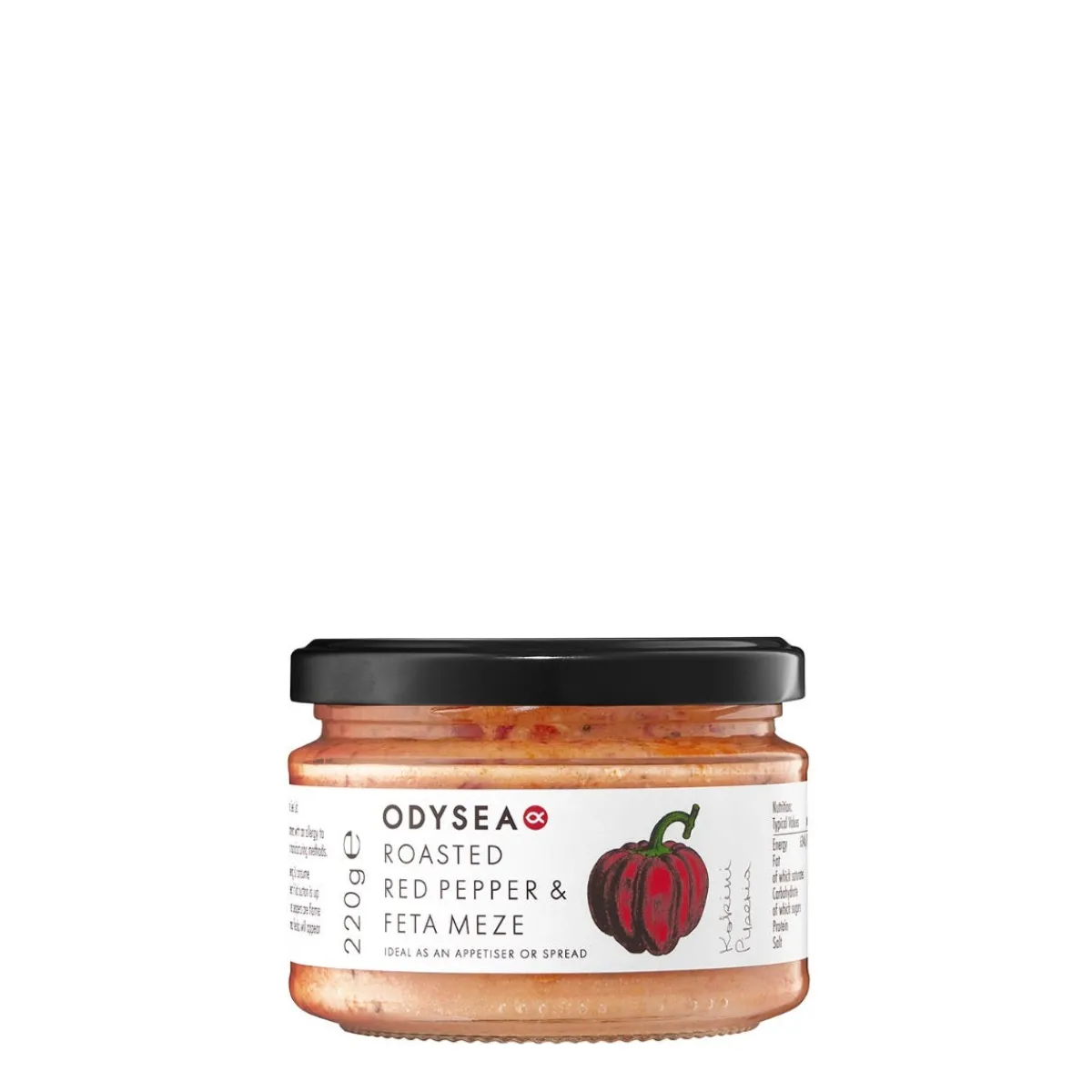 Daylesford Organic Roasted Red Pepper & Feta Meze- Tins & Jars|Deli